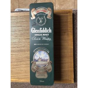 GLENFIDDICH SCOTCH WHISKEY TIN (EMPTY)